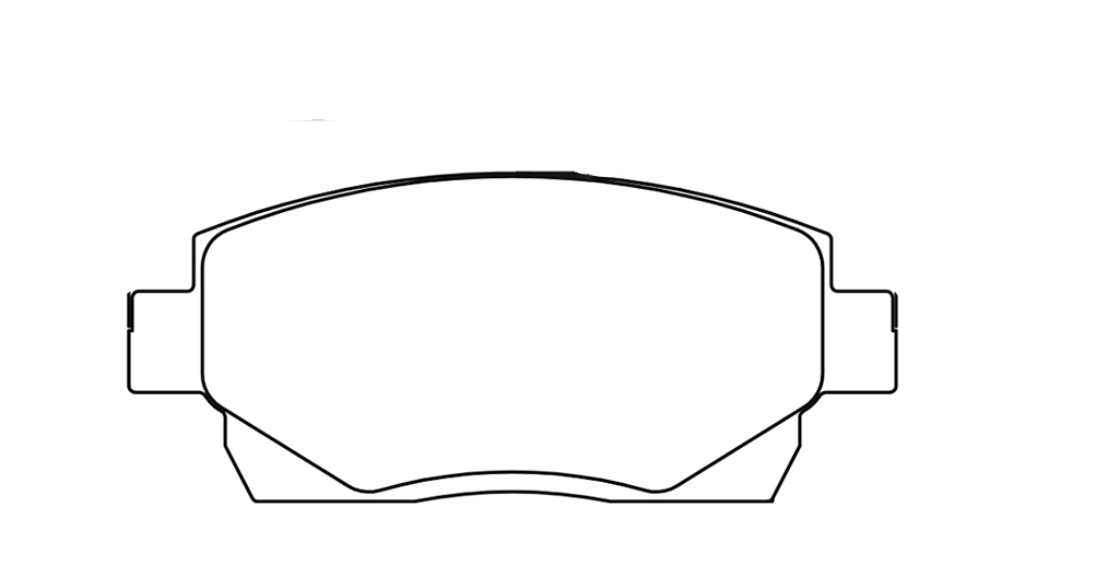 Technical drawing of a Pagid 8029 brake pad with dimensions labeled