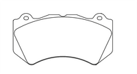 Thumbnail for Technical drawing of a Pagid 8083 brake pad with dimensions labeled