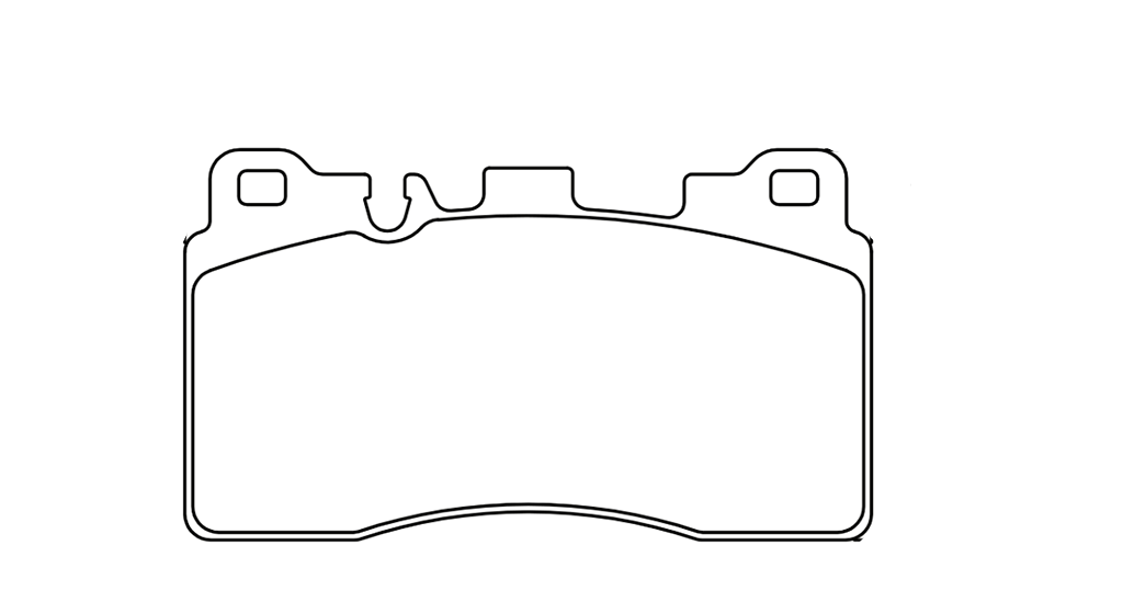 Technical drawing of a Pagid 8089 brake pad with dimensions labeled