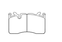 Thumbnail for Technical drawing of a Pagid 8269 brake pad with dimensions labeled