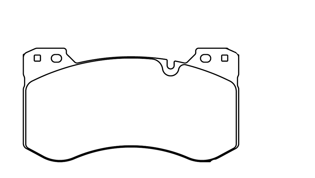 Technical drawing of a Pagid 8302 brake pad with dimensions