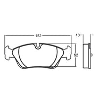 Thumbnail for Performance Friction PFC Brake Pads 0558.XX.18.44