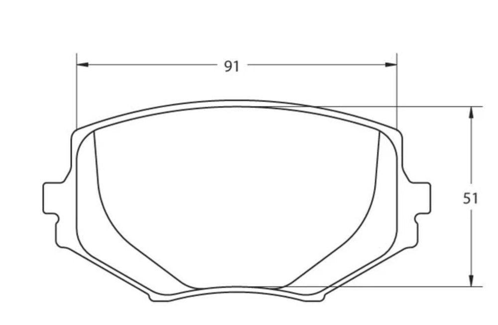 PFC Brake Pads 0635.XX.13.44 FRONT - Competition Motorsport