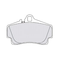Thumbnail for Performance Friction PFC Brake Pads 0738.XX.16.44 | Porsche Rear