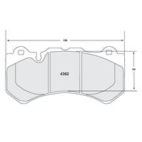 Thumbnail for PFC Brake Pads 4362.08.19.44 (Front)