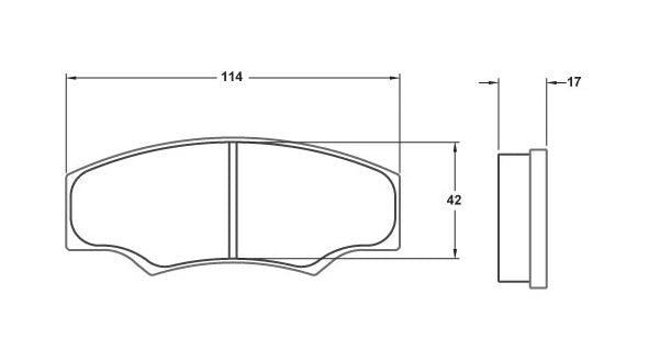 PFC Brake Pads 7740.08.16.44 - Competition Motorsport