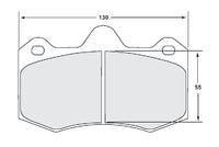 Thumbnail for PFC Racing Brake Pad shape no. 7869