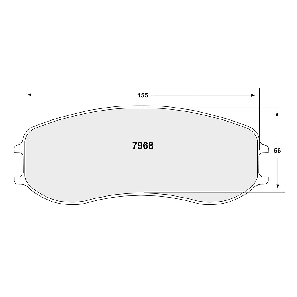 Performance Friction PFC Brake Pads 7968.XX.28.44