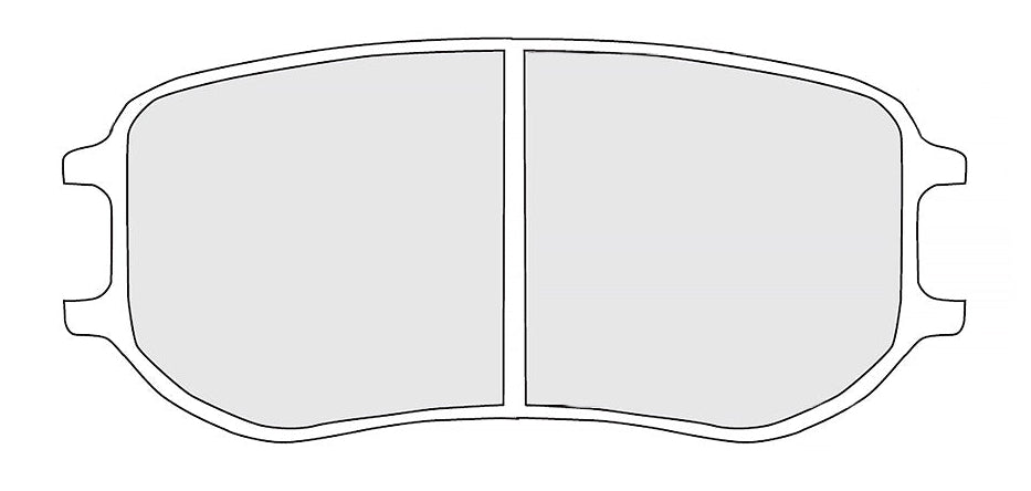 Performance Friction 7969.XX.26.44 racing brake pads
