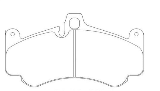 Race Technologies RE10 Brake Pad - 2363.18.RE10 Shape image