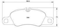 Thumbnail for Race Technologies RE10 Brake Pad - 2403.17.RE10 - Competition Motorsport