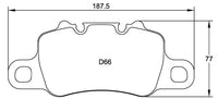 Thumbnail for Race Technologies RE10 Brake Pad - 2451.18.RE10 - Competition Motorsport