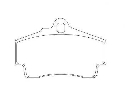 Race Technologies RE10 Brake Pad - 2283.15.5.RE10 - Competition Motorsport