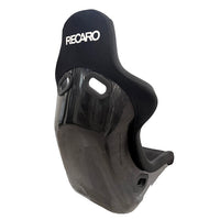 Thumbnail for Detail of recycled carbon fiber shell on Recaro Pole Position RCF Infusion seat