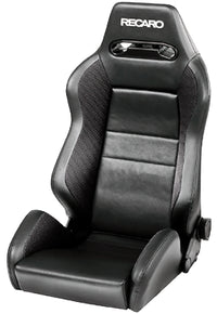 Thumbnail for recaro-speed-seat-black-leather-white-logo_Seat_Image