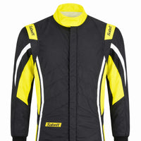 Thumbnail for Sabelt TS-10 black and yellow half suit image with white accent panels on a clean white background