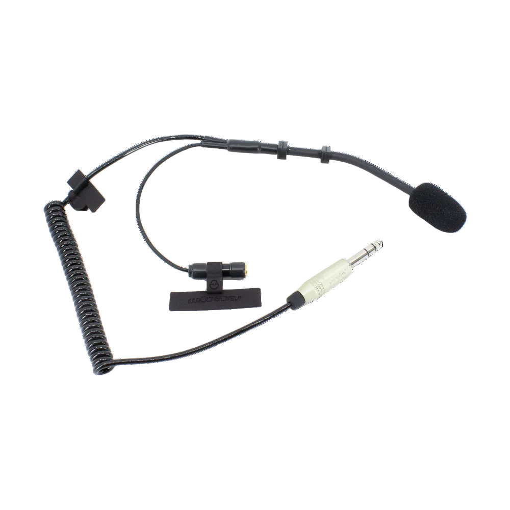 Schuberth integrated electronics kit earbud boom NASCAR image