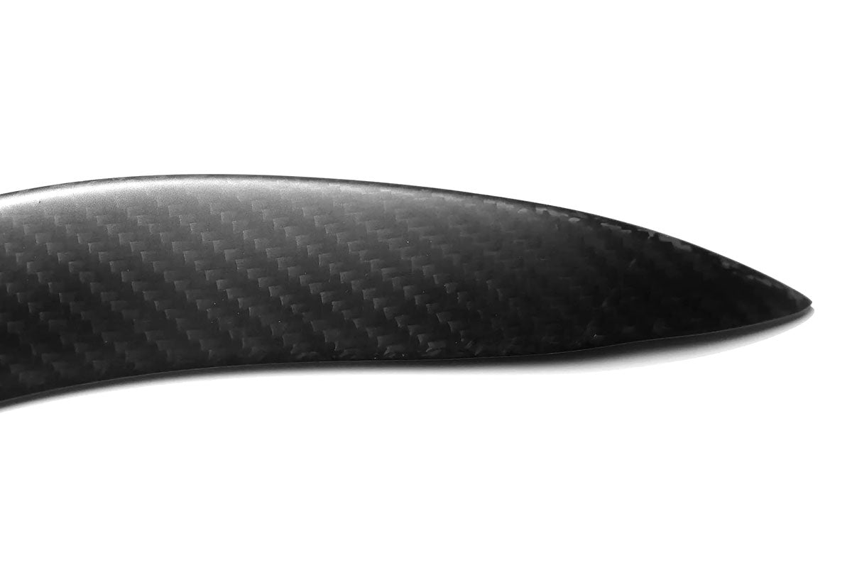 SilverRocket Dry Carbon Fiber Rear Ducktail Gurney Flap