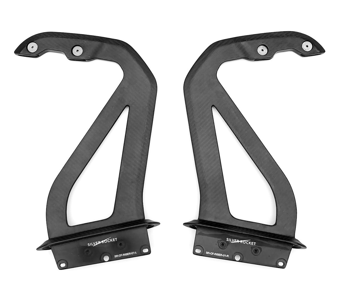 SilverRocket GT4 RS Dry Carbon 3" Wing Risers