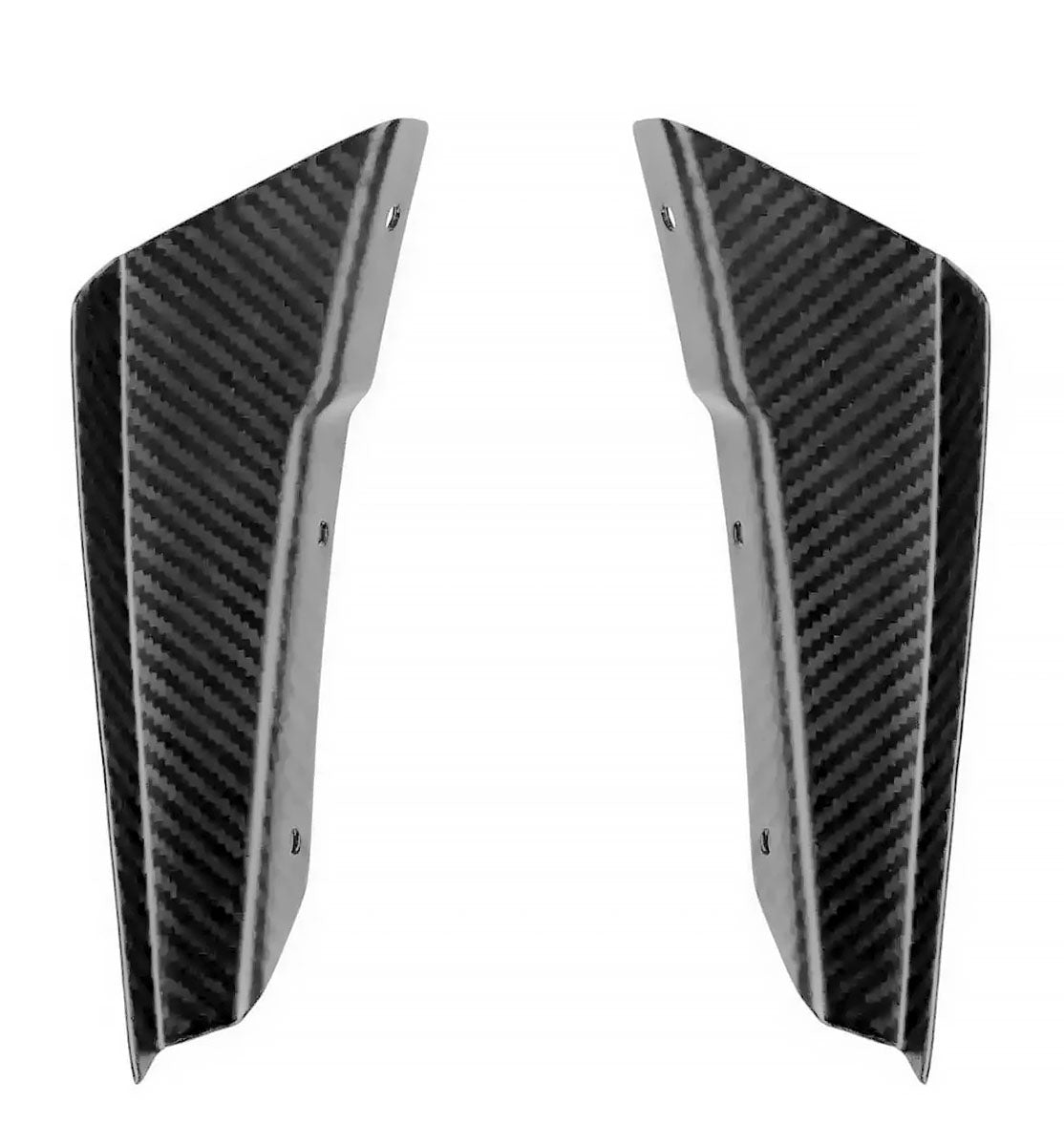 Silver Rocket Dry Carbon Fiber Clubsport Dive Planes (Porsche 718/981/991/992)