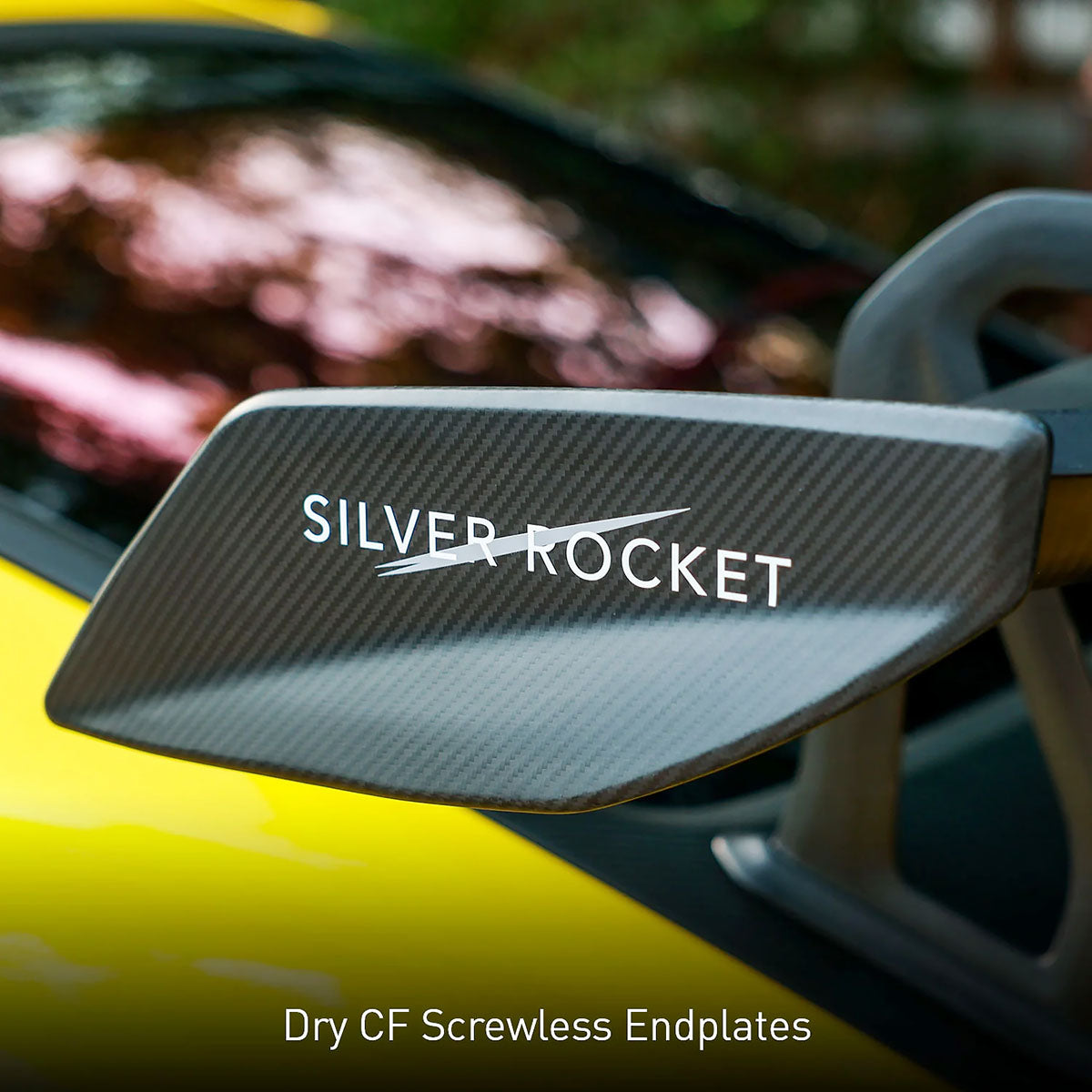 Silver Rocket DRS-1 Flex Carbon Swan Neck Wing (Porsche 718/GT4/RS)