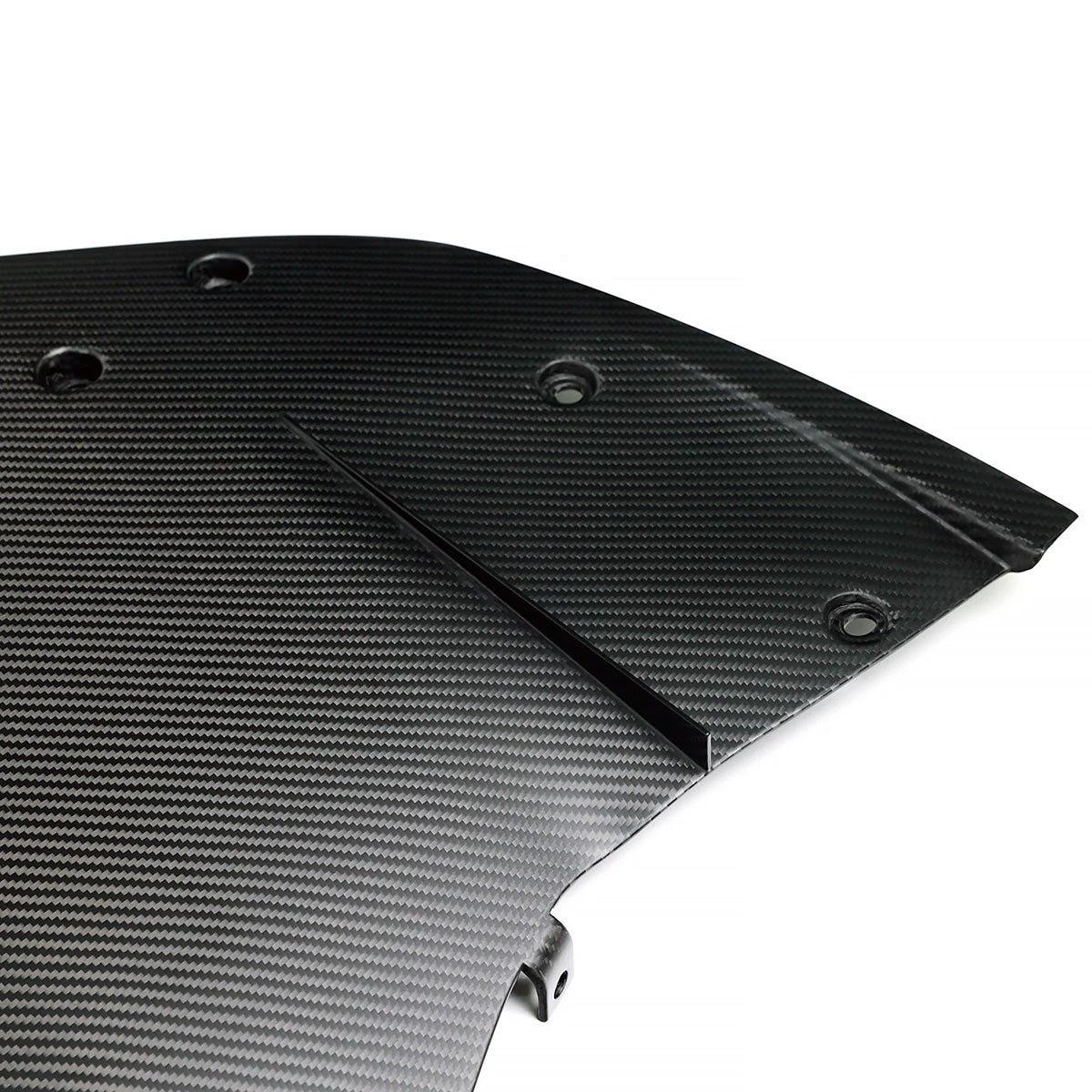 SilverRocket Front Dry Carbon Aeroshield Splitter for GT4 RS