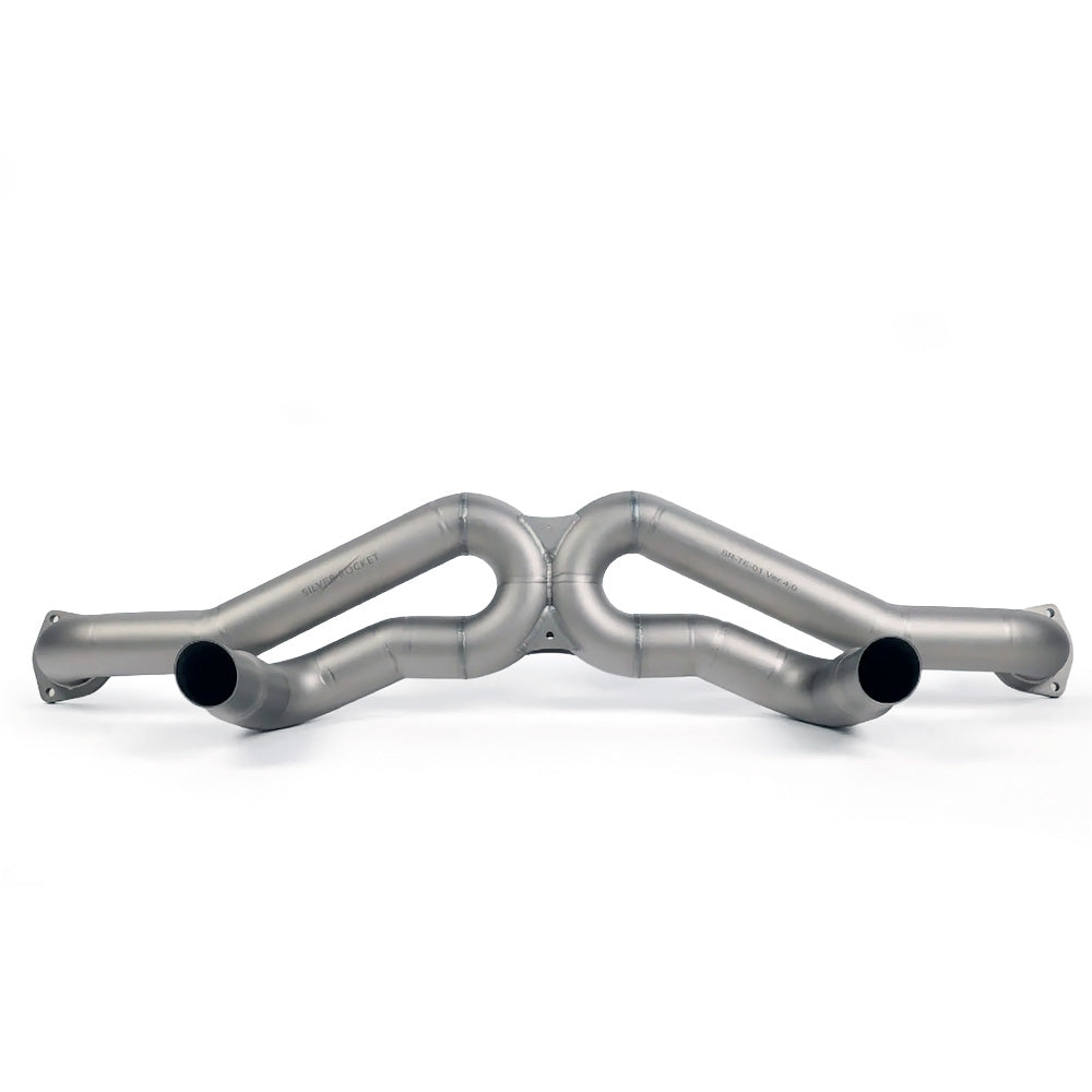 X Titanium Racing SilverRocket Titanium Ultralight Race Pipe | High-Flow Exhaust Upgrade ...