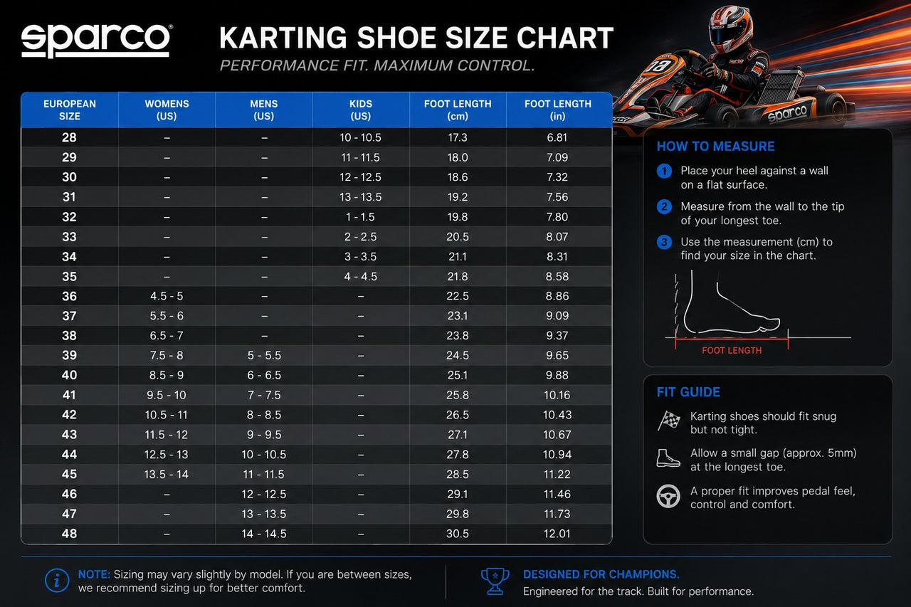 Sparco K-Prime Kart Racing Shoes