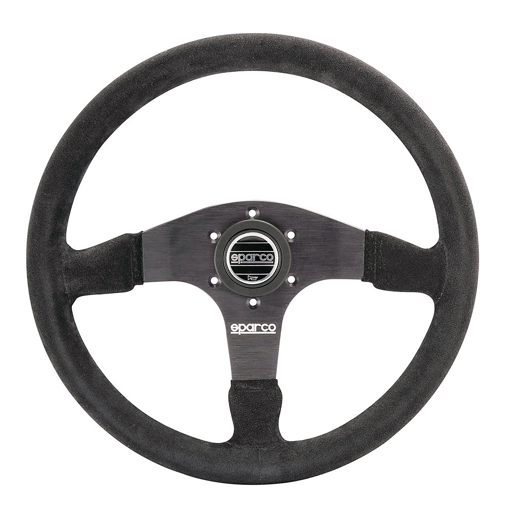 Sparco Competition R375 suede racing steering wheel 350mm