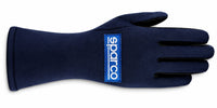 Thumbnail for Sparco Land Classic navy Nomex racing glove facing right on a white background