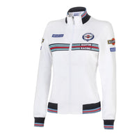 Thumbnail for Sparco Martini Racing Lady Zip Sweatshirt white front view, white background