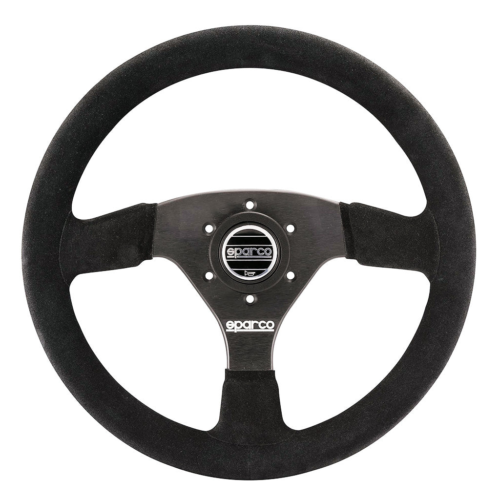 Sparco Competition R323 suede racing steering wheel 330mm