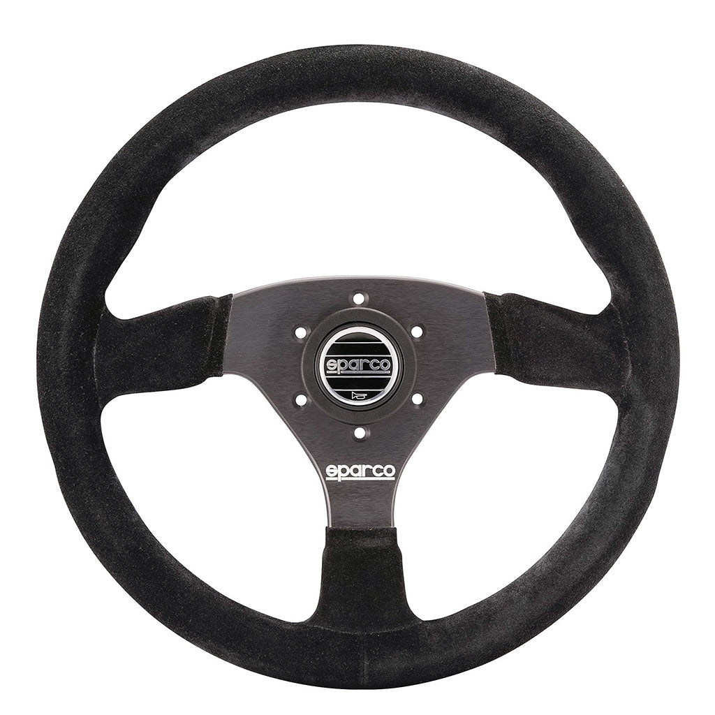 Sparco R383 #1 selling racing steering wheel with thick anatomic grip