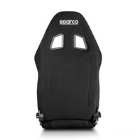 Thumbnail for Sparco R500 racing seat with black fabric and signature side bolsters