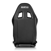 Thumbnail for Rear view of Sparco R500 seat featuring harness pass-throughs and branding
