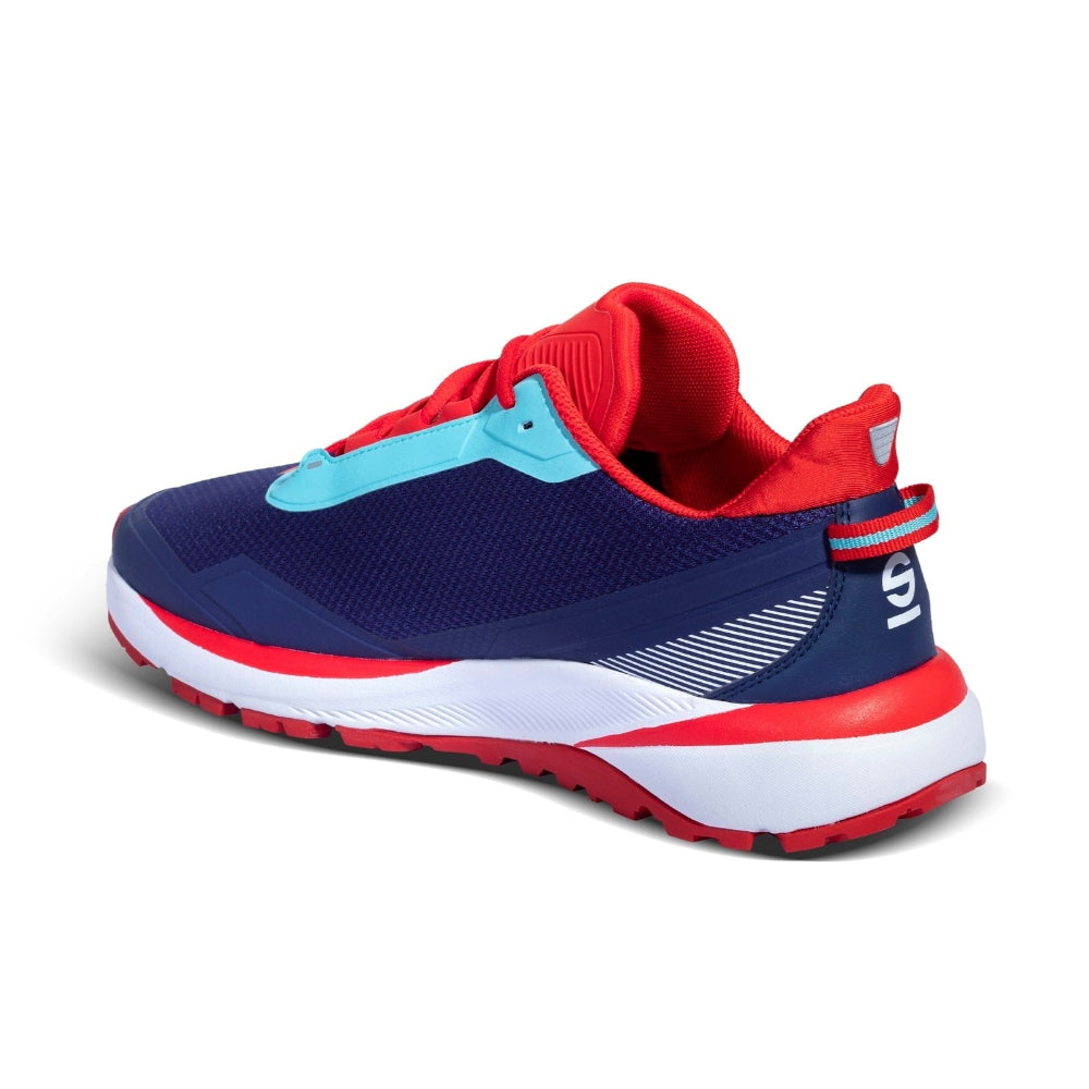 Sparco S-Run Martini Racing Shoe – Rear three-quarter view highlighting heel and sole design

