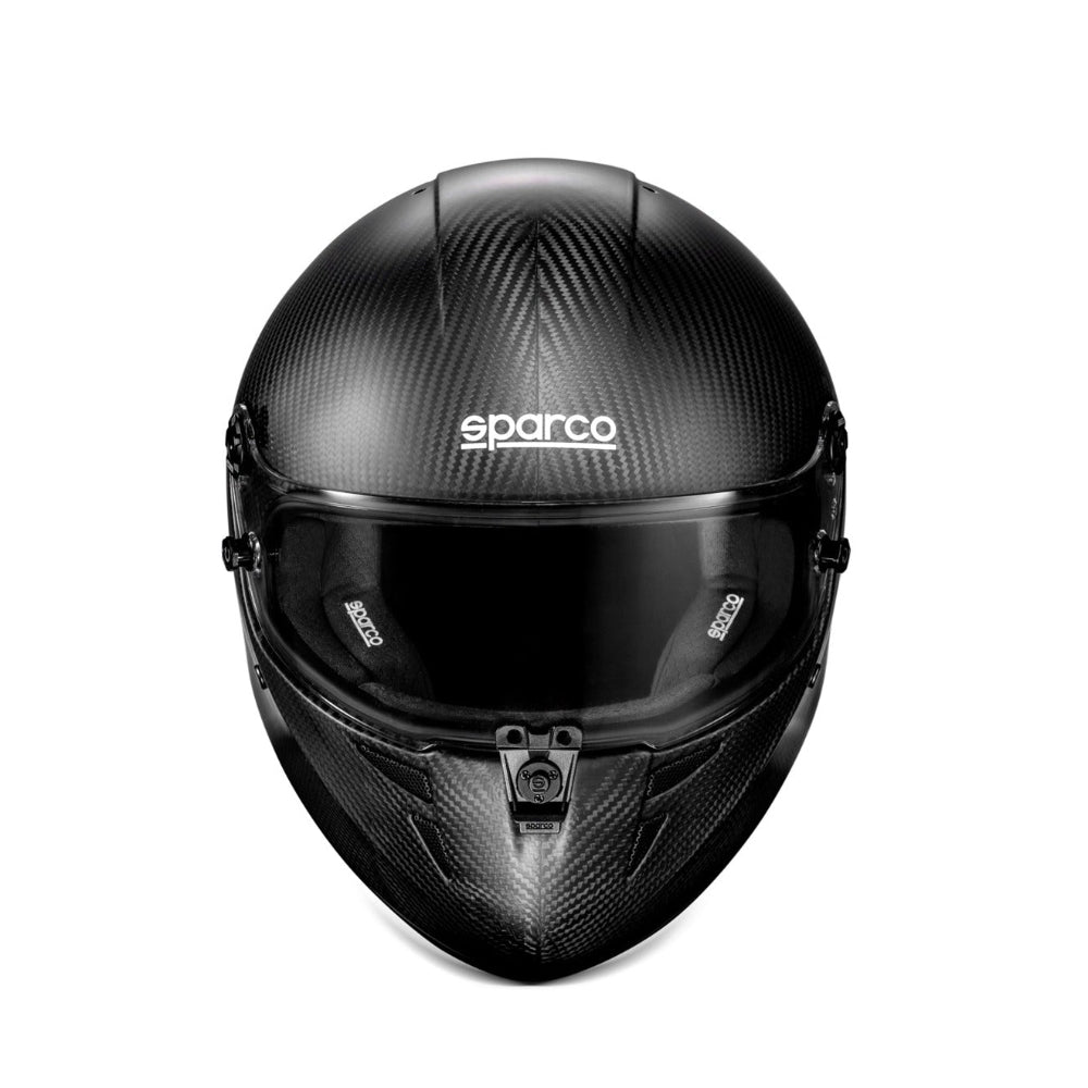 Black Sparco  Stealth RF Carbon Fiber SA2025 Helmet black liner Image