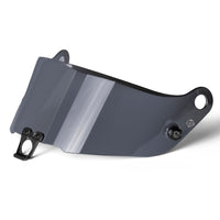 Thumbnail for Sparco Stealth RF helmet shield in light smoke tint balancing clarity and sun reduction