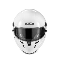 Thumbnail for sparco-stealth-rf-sa2025-white-helmet_black_liner-front-image
