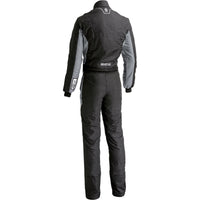 Thumbnail for Sparco Stint racing suit in black and gray back view with Sparco rear waist branding