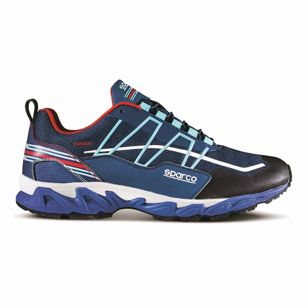 Sparco Torque Martini Racing casual shoe side view