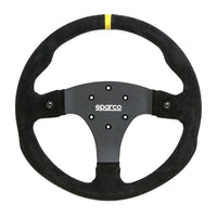 Thumbnail for Sparco Competition R330B 330mm suede wheel with communication buttons