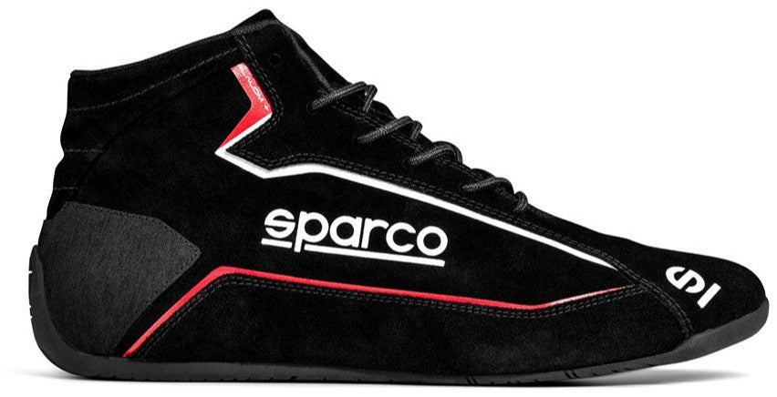 Sparco Slalom+ Suede Racing Shoe Black Image