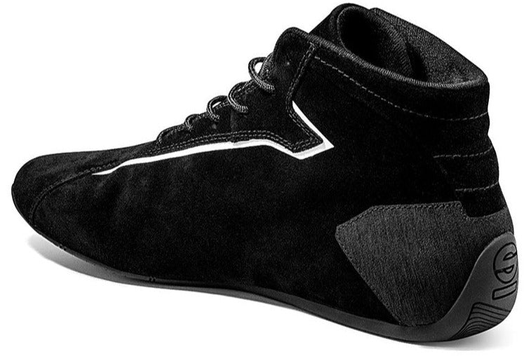Sparco Slalom+ Suede Racing Shoes Black Profile Image