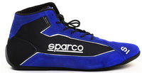 Thumbnail for Sparco Slalom+ Fabric Racing Shoes Blue / Black Image