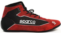 Thumbnail for Sparco Slalom+ Fabric Racing Shoes Red / Black Image