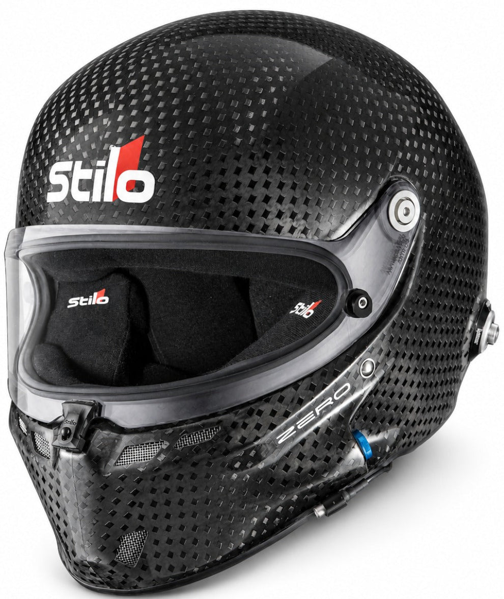 Stilo ST6 ZERO carbon fiber FIA 8860 racing helmet with clear visor