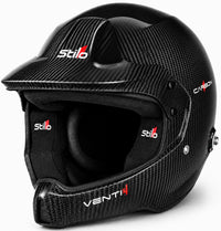 Thumbnail for Stilo Venti4 WRC Carbon Fiber SA2025 racing helmet front-left product image on white background