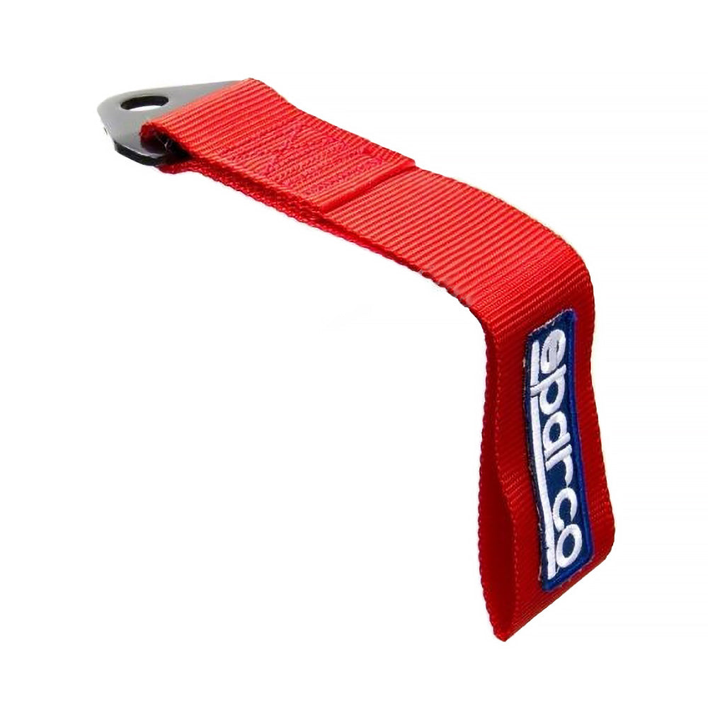 Sparco racing tow strap FIA red