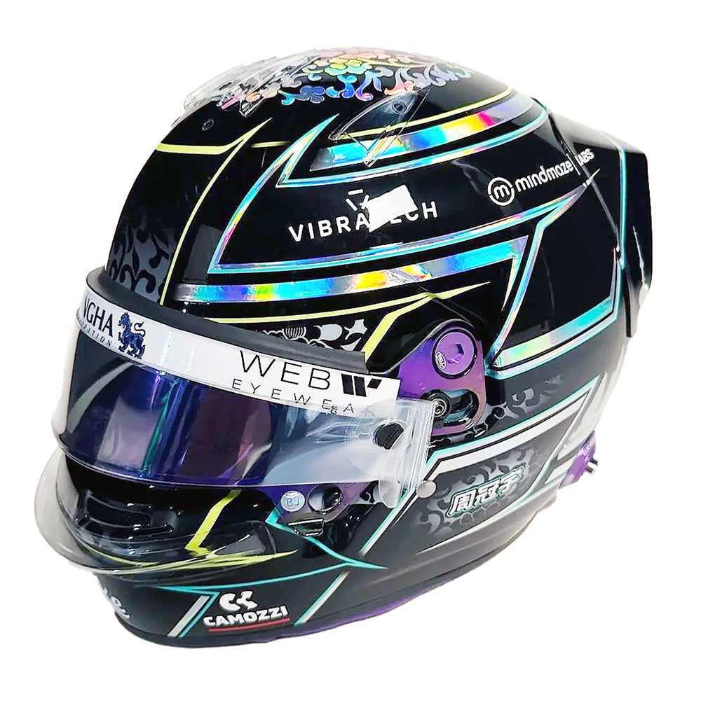 Bell 2024 Guanyu Zhou 1:2 Scale Replica Mini Helmet IN STOCK